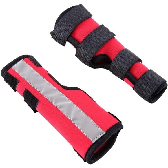 2 PC Dog Knee Brace For Torn ACL,Rear Leg Knee Support Size -Small - Picture 6 of 11